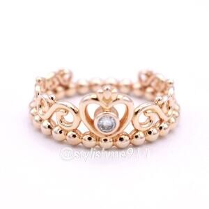 Authentic Pandora Rose My Princess Ring - 180880CZ